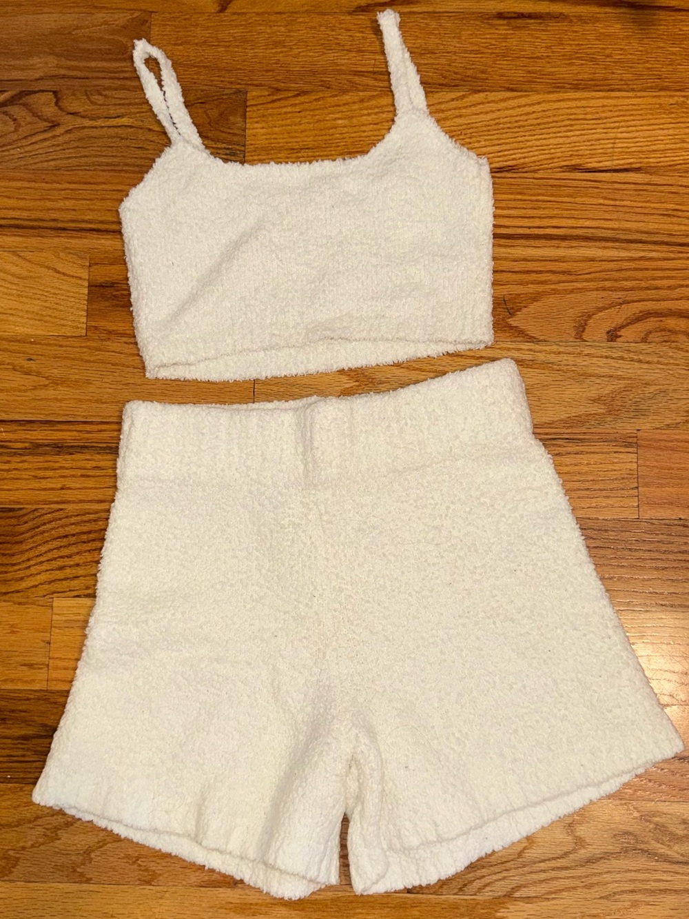 Skims cozy knit bralette and shorts set - 
L/XL